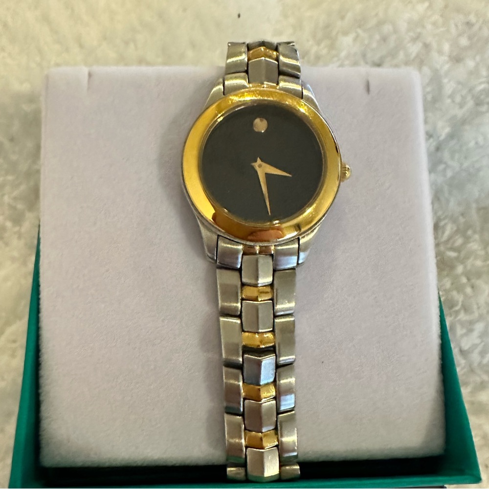 Movado Two Tone Ladies Watch